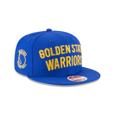 Golden State Warriors Gorra | New Era NBA Vintage Team Thread 9fifty Snapback Cap Mexico - Azules
